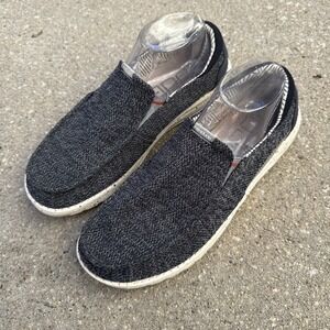 Hey Dude‎ Men's Size 9 Thad Sneakers Shoes Loafers Sox Ocean Blue 111912118